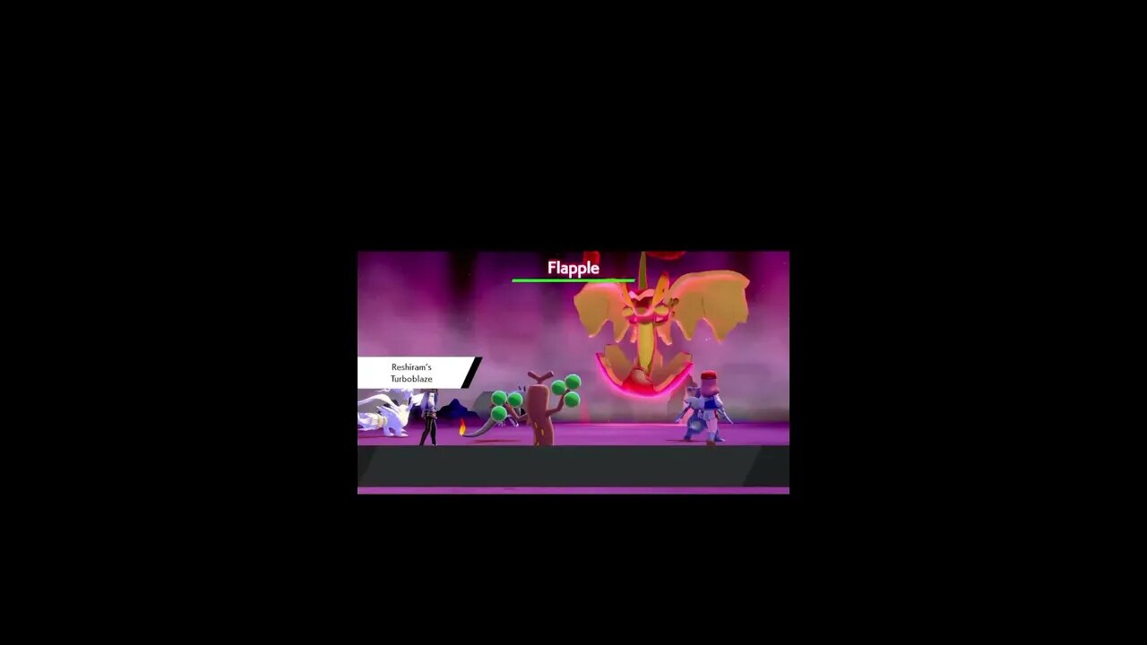 Pokémon Sword - Reshiram Turboblaze Ability (Ignores Other Pokémon Abilities While Attacking)