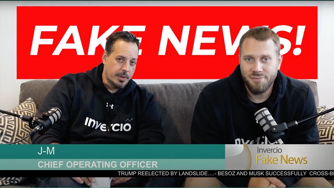STOCKS FAKE NEWS!