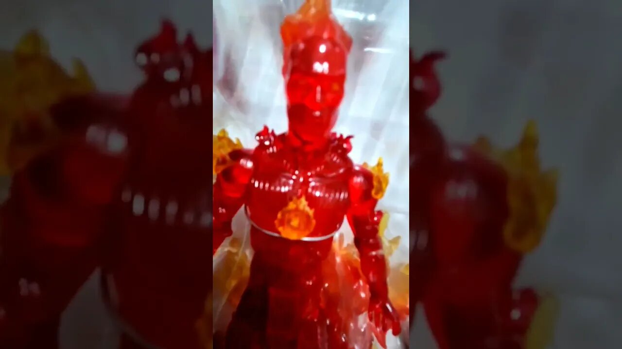 Marvel Select Human Torch #shorts #marvel #subscribe #fireworks #Featured