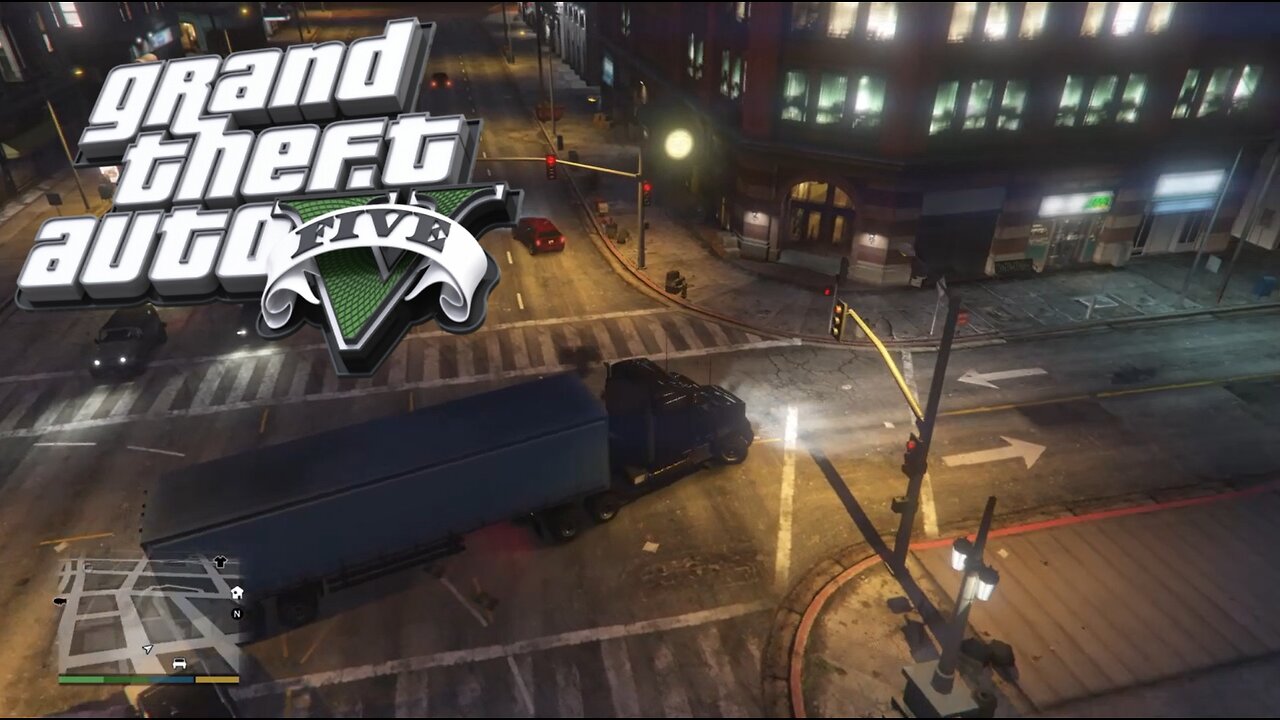 GTA 5 SEMI TRUCK ULTIMATE TRUCK DRIVING SIMULATOR SEMIS EPISODE 54