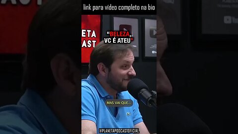 “VOCÊ NÃO PRECISA TER CERTEZA PRA SER ATEU” com Daniel Gontijo | Planeta Podcast #shorts