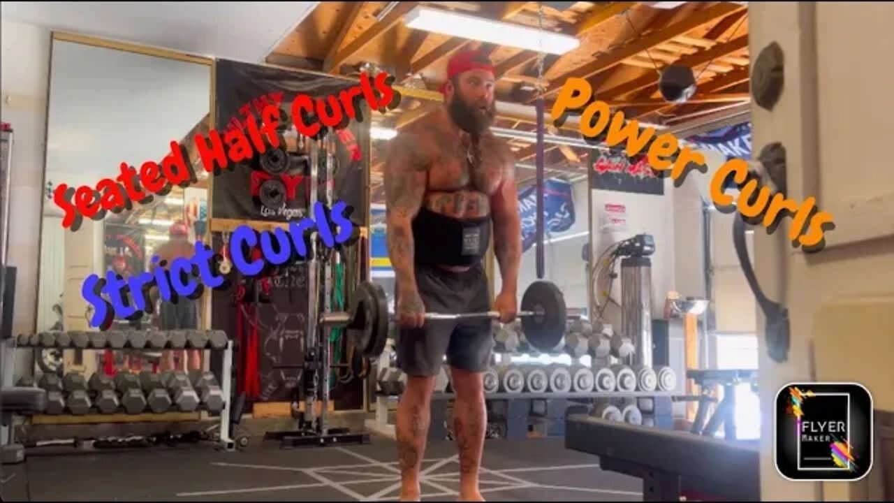 Strict Curl Template Workout W1D2