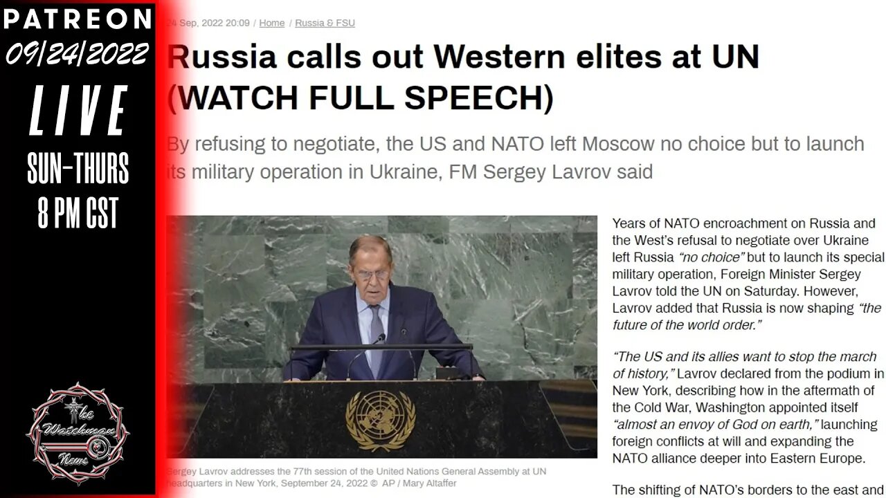 The Watchman News - Are Governments Using The Same Woke Tactics Using WW3 As A Bridge To The NWO?