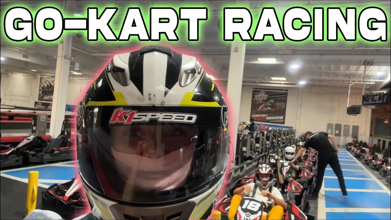 Go-Kart Racing! I Try It For The First Time!!