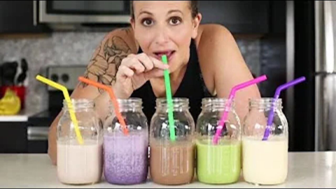 5 HIGH PROTEIN Fruit SMOOTHIES for WEIGHT LOSS