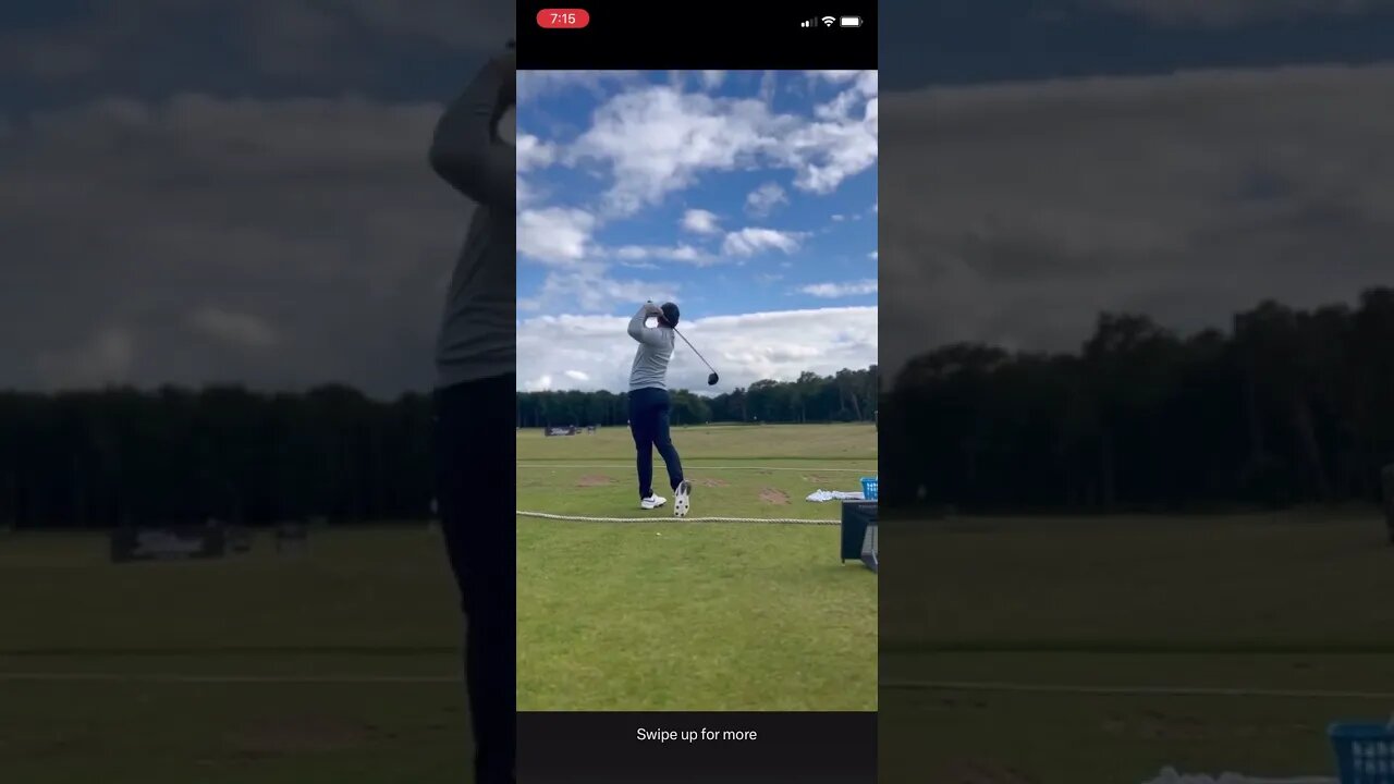 Rory McIlroy rips a driver at The Open prep! #rorymcilroy #golf #theopen