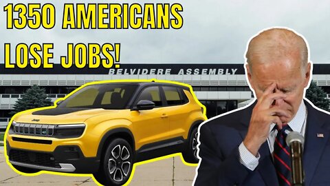 Chrysler Jeep Is PULLING 1350 Jobs From Americans & Moving Them To Mexico For Biden's EV Agenda!