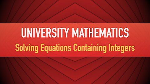 2-5 Solving Equations Containing Integers (Explained in spanish)