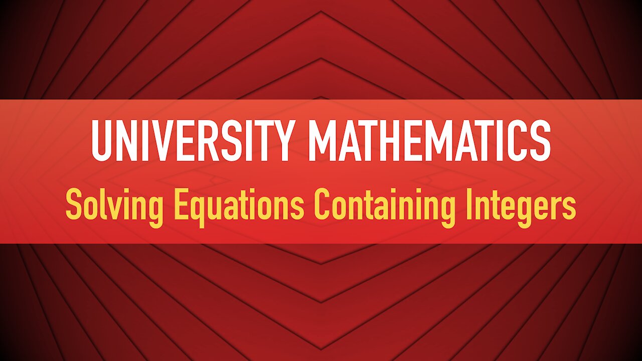 2-5 Solving Equations Containing Integers (Explained in spanish)