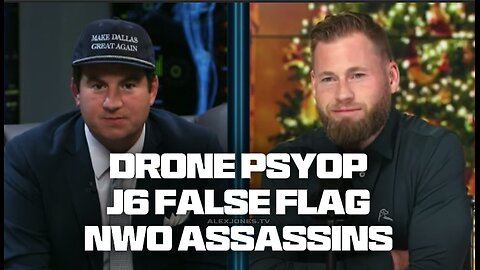 Alex Stein Interviews Owen Shroyer: Drone / UFO Psyop, January 6 False Flag, Deep State Assassins - Full Interview 12/11/24