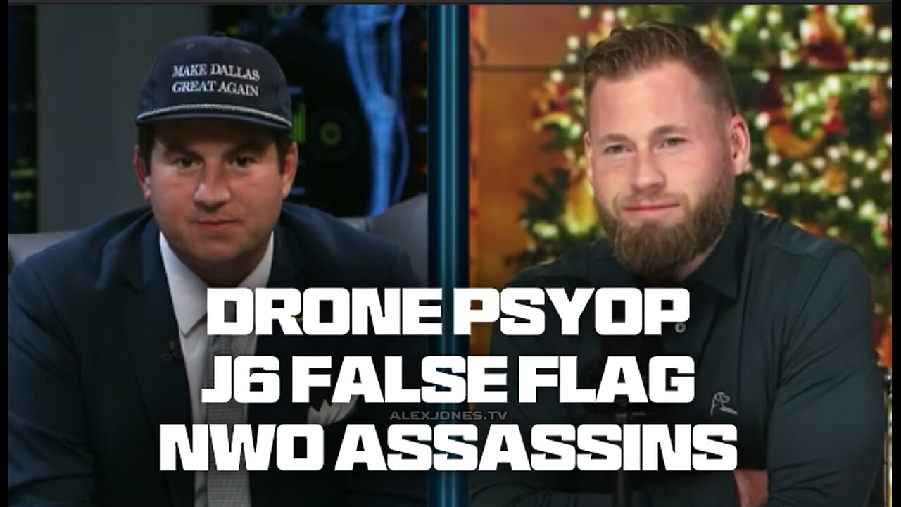 Alex Stein Interviews Owen Shroyer: Drone / UFO Psyop, January 6 False Flag, Deep State Assassins - Full Interview 12/11/24