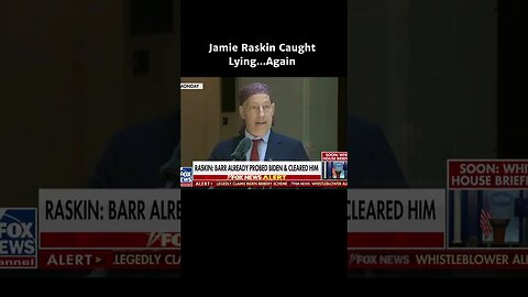 Jamie Raskin Caught Lying...AGAIN 🤡🤡🤡