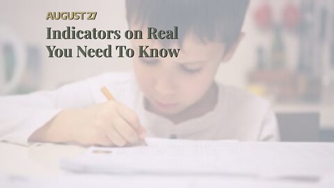 Indicators on Real You Need To Know