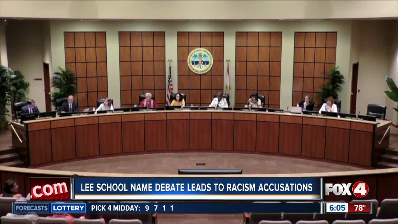 Growing controversy over name of Lee County's newest high school