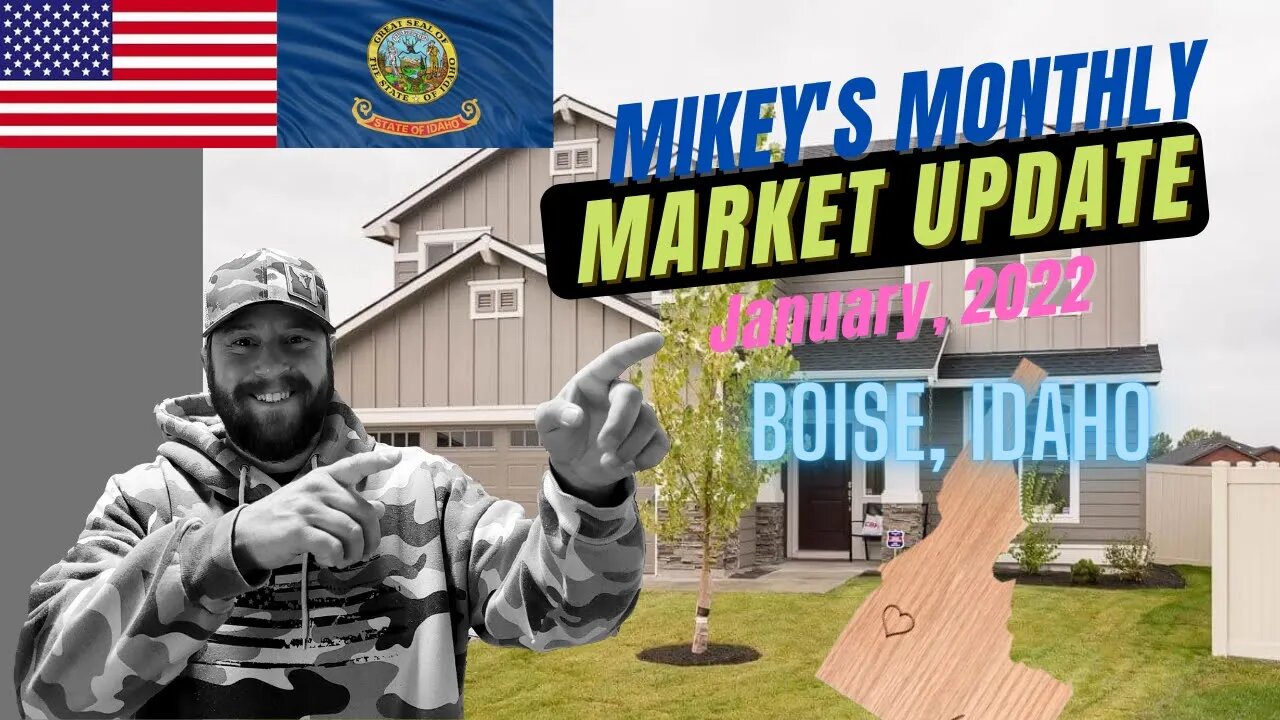 Mikey's Monthly Market Update! Idaho Housing Market breakdown of the greater Boise Area - Jan. 2021