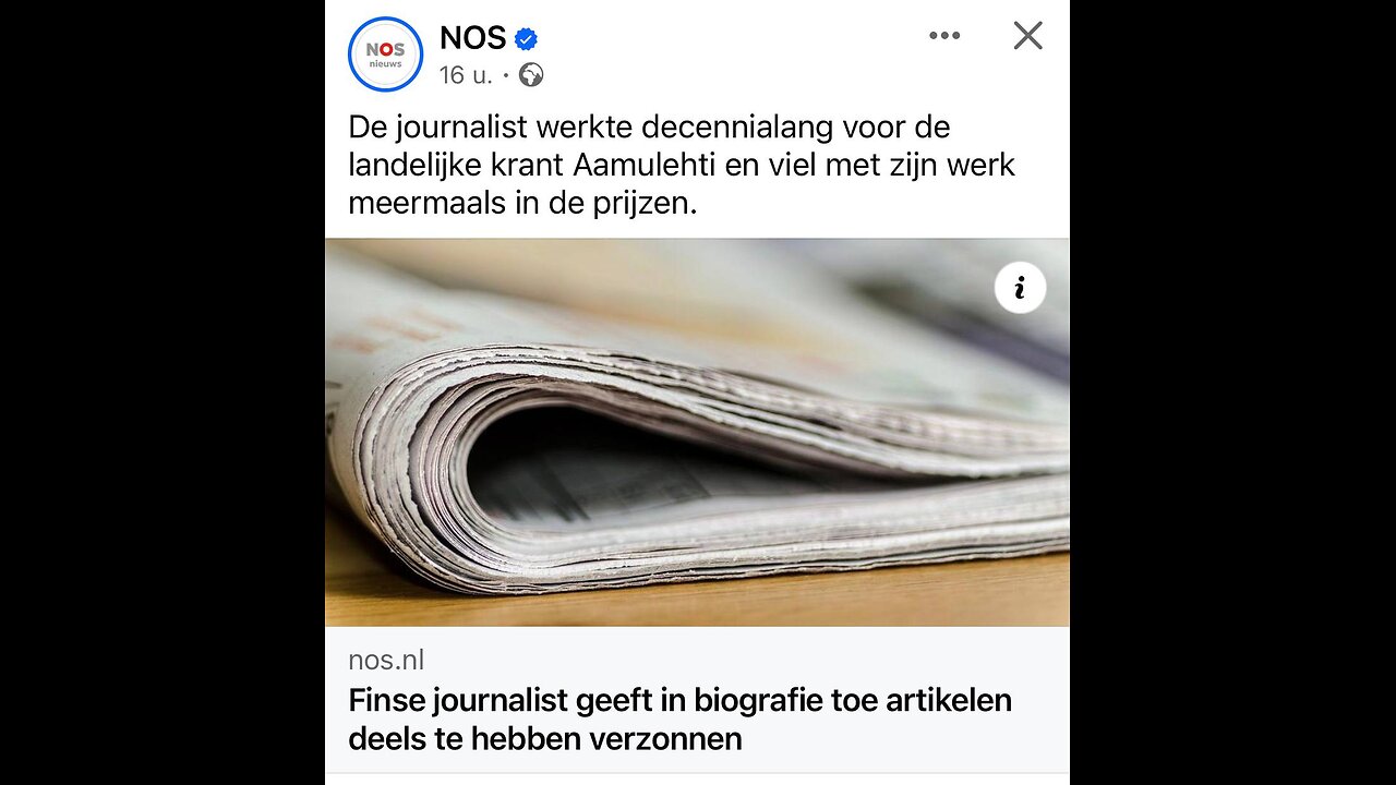 De reacties onder het bericht van de NOS spreken boekdelen!