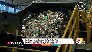 Holiday recycling dos and do nots