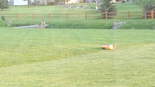 Everyone in the neighborhood is fascinated with my robot lawn mower