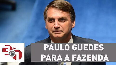 Bolsonaro diz conversar com economista Paulo Guedes para a Fazenda