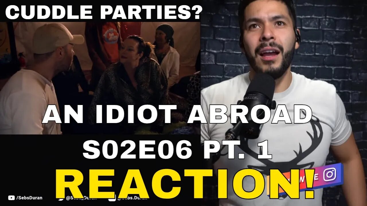 An Idiot Abroad S02E06 (Reaction!) pt. 1 | snuggle parties are a thing?