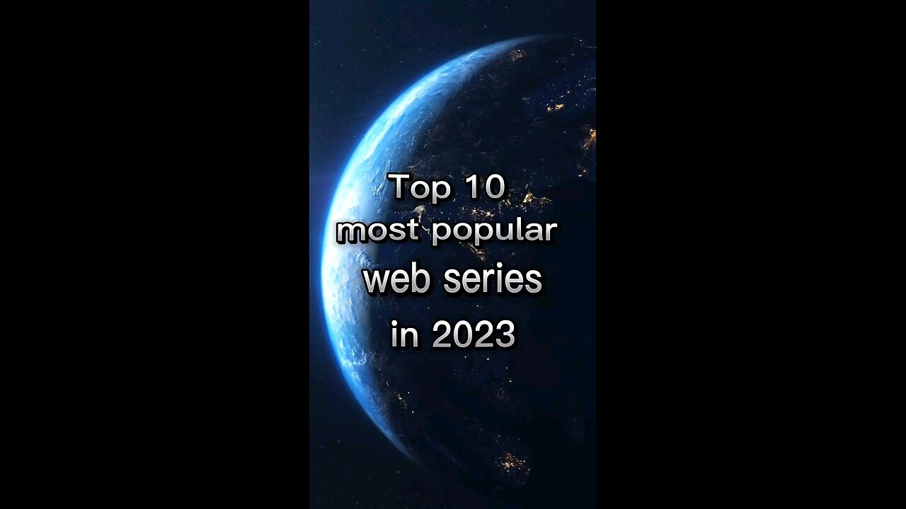 Top 10 webseries in 2023