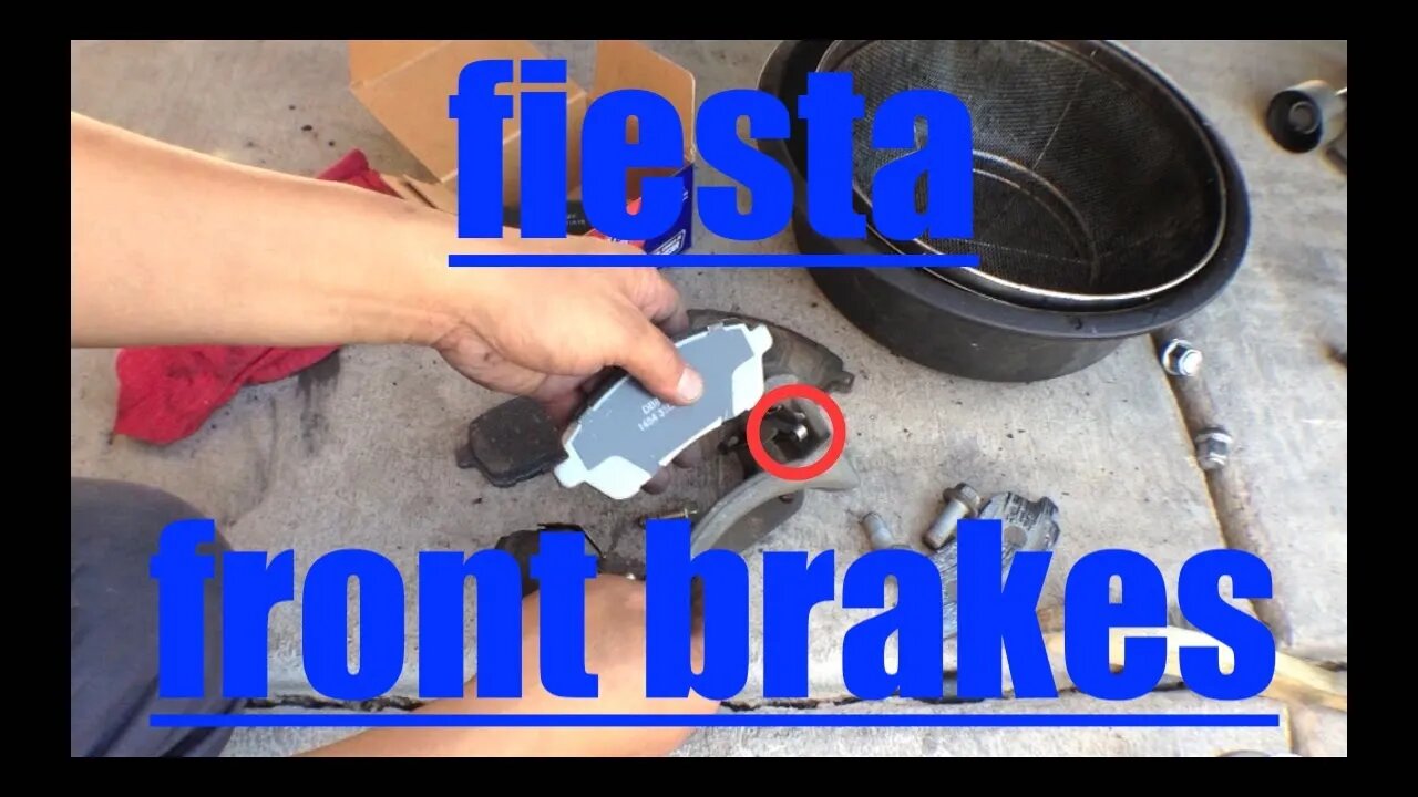 FRONT Brake Pads Rotors REPLACEMENT FORD FIESTA √ Fix it Angel