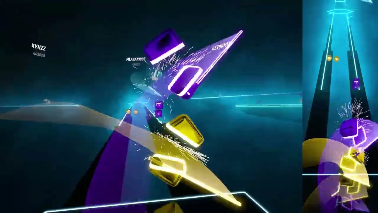 (beat saber mp) the chainsmokers - cyanide [mapper: faded 99 & duddzy]