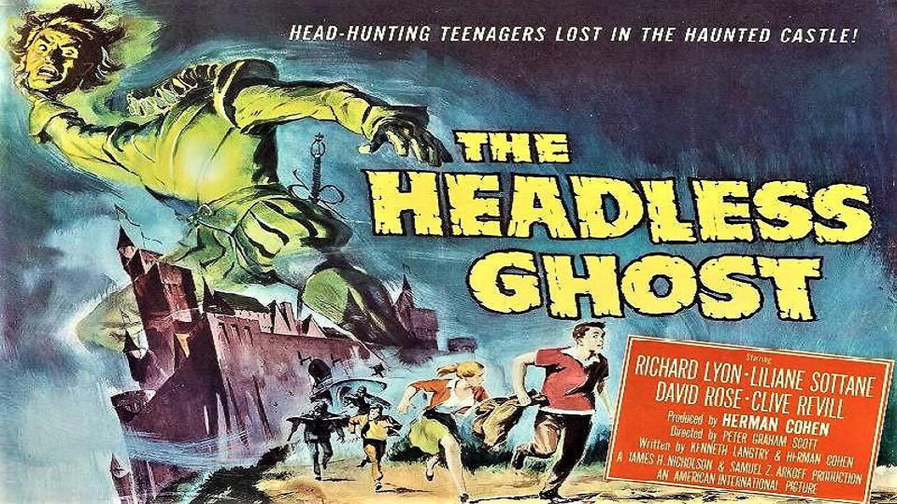 THE HEADLESS GHOST 1959 A Spirit Looking for Its Head Haunts an Old Castle FULL MOVIE HD & W/S