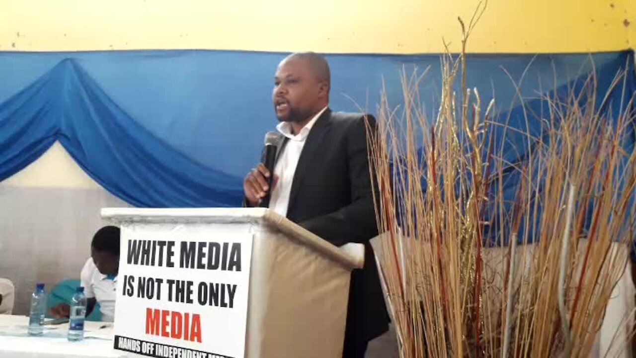 SOUTH AFRICA - Johannesburg - Support for Sekunjalo Independent Media (videos) (r8L)