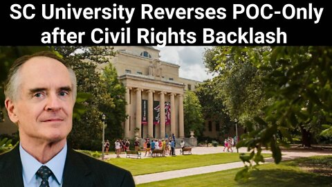 Jared Taylor || SC University Reverses POC-Only Application after Civil Right Backlash