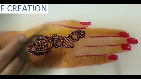 very beautiful arabic new fashion stylish mehndi design