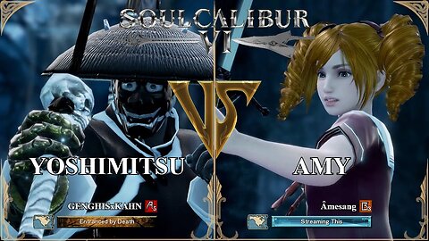 SoulCalibur VI — GENGHISxKAHN (Yoshimitsu) VS Amesang (Amy) | Xbox Series X Ranked