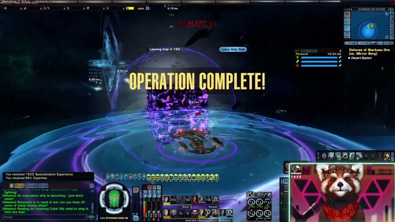 My Short Video of T6-X2 Terran Sirius Command Dreadnought Cruiser Build