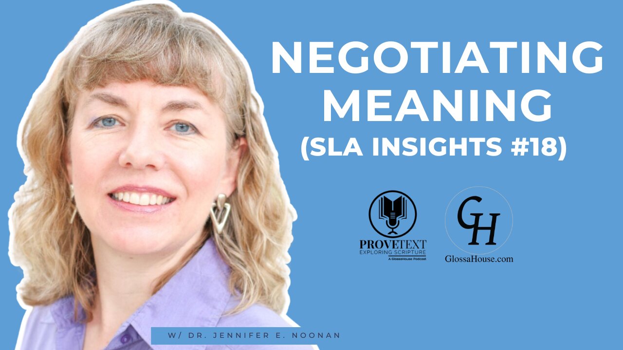 651. Negotiating Meaning #18 (SLA Insights)