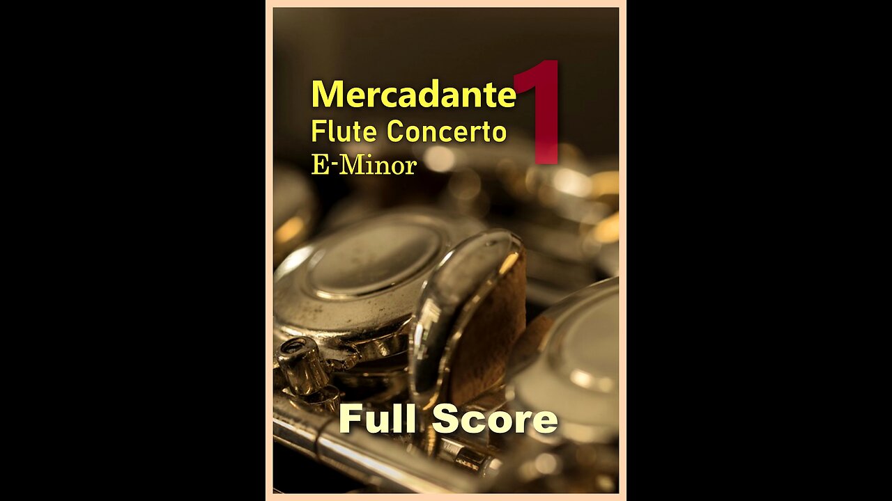 Mercadante Flute Concerto - 1st Mov.