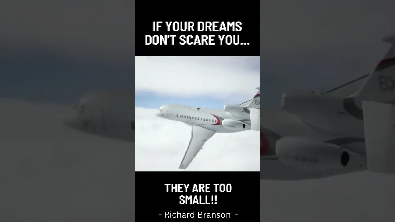 If Your Dreams Don't Scare You They Are Too Small!!