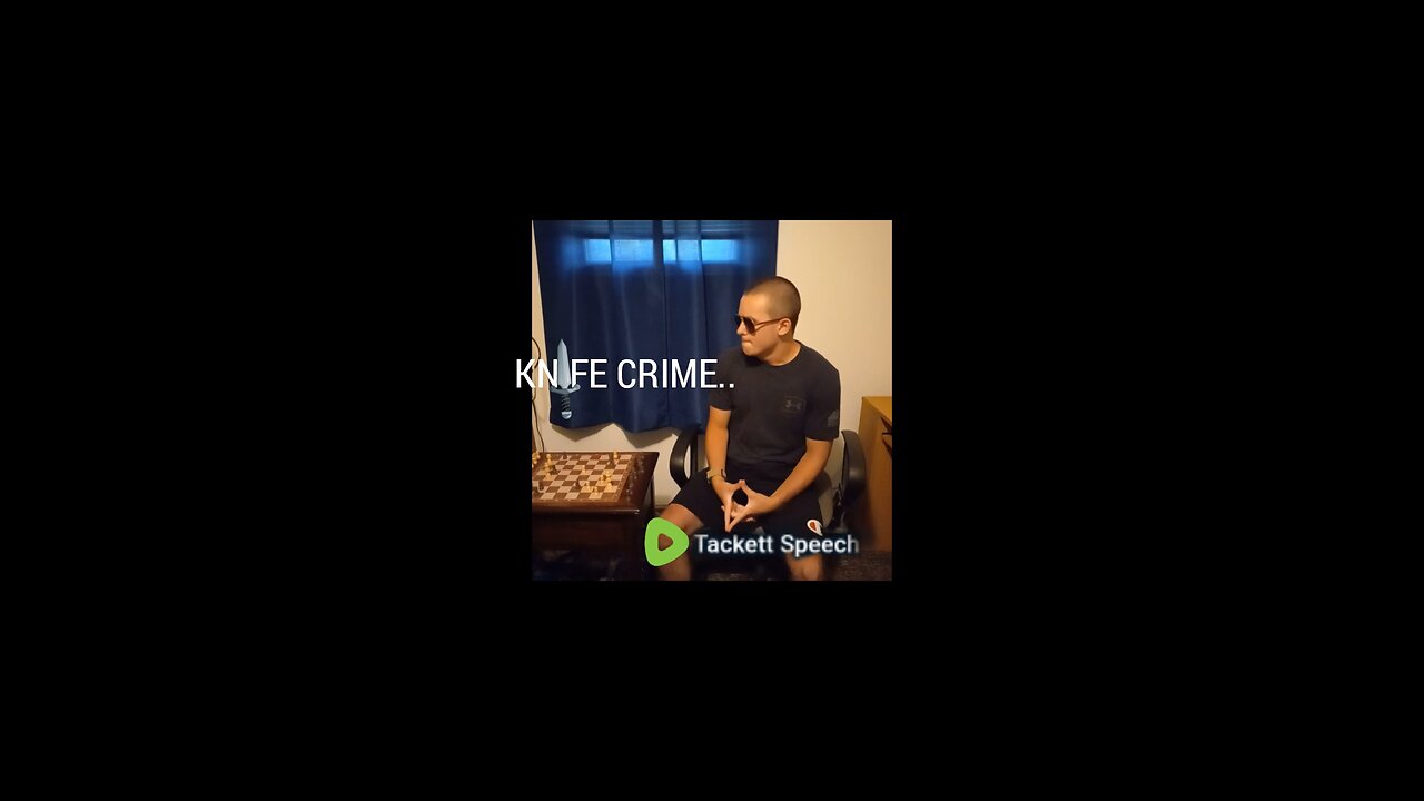 KNIFE CRIME...