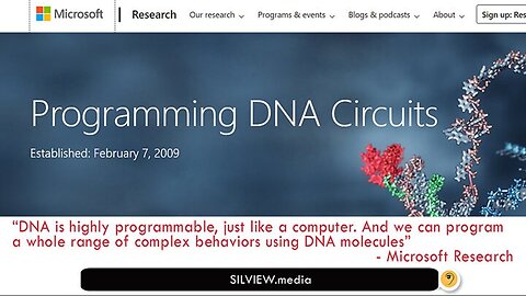 “We can program complex behaviors using DNA only” - Microsoft, 2016