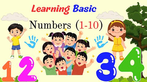 Learning Basic Numbers (1-10)