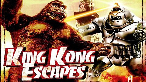 KING KONG ESCAPES 1967 Kong vs Mechani-Kong American Version in English FULL MOVIE HD & W/S