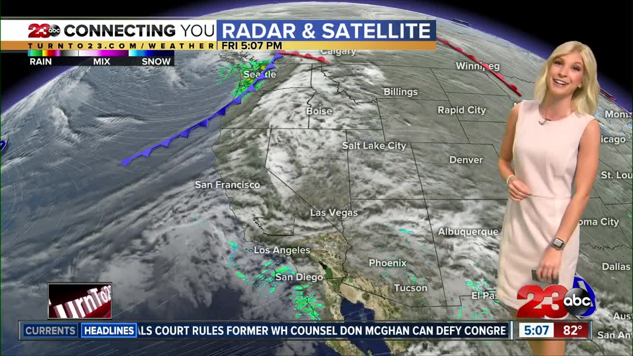 Record breaking heat today in Bakersfield