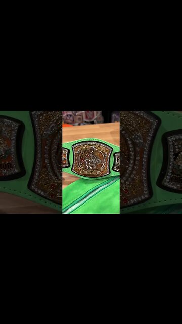I Bought A Rare 1/500 John Cena Signature Series Mini Belt! #shorts