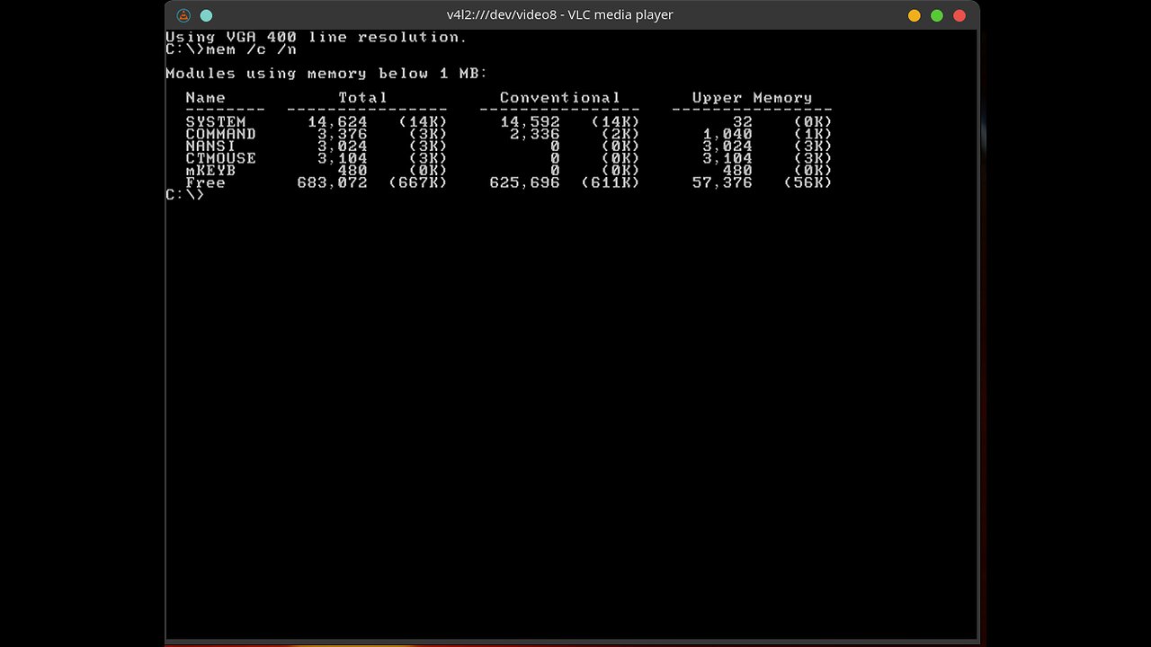 Installing FreeDOS on A Lenovo T460 (Bare Metal)