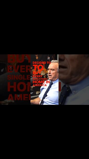 Robert Kennedy Jr explains why you can't buy a home #shorts #homeprices #buyingahome #rfk #trending