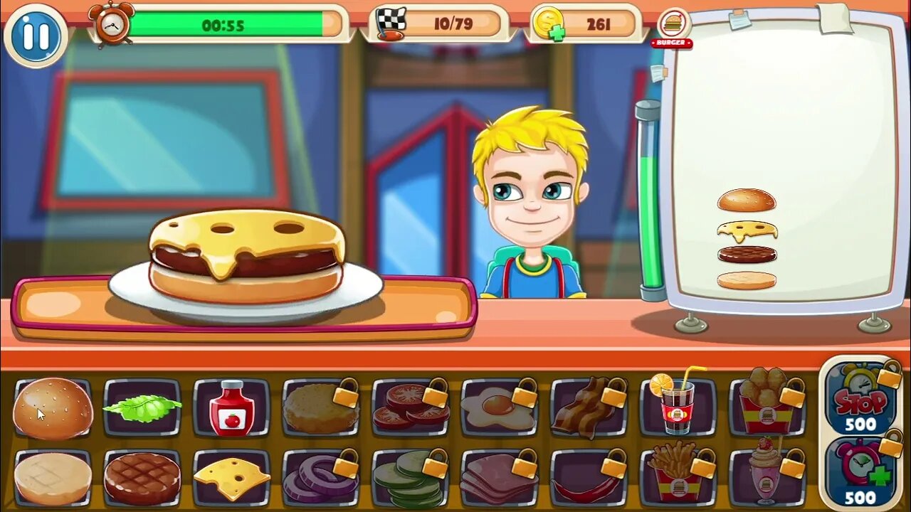 Top Burger (free on IndieGala, gameplay)