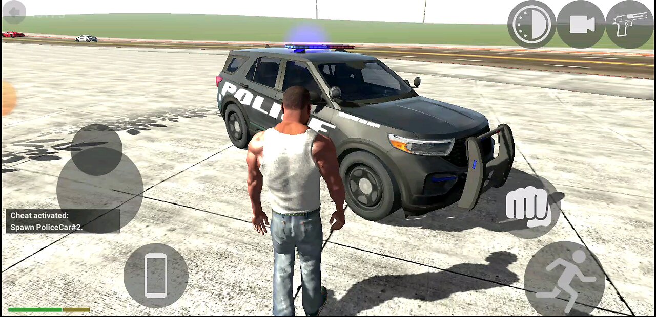 update police car indian bike driving 3d