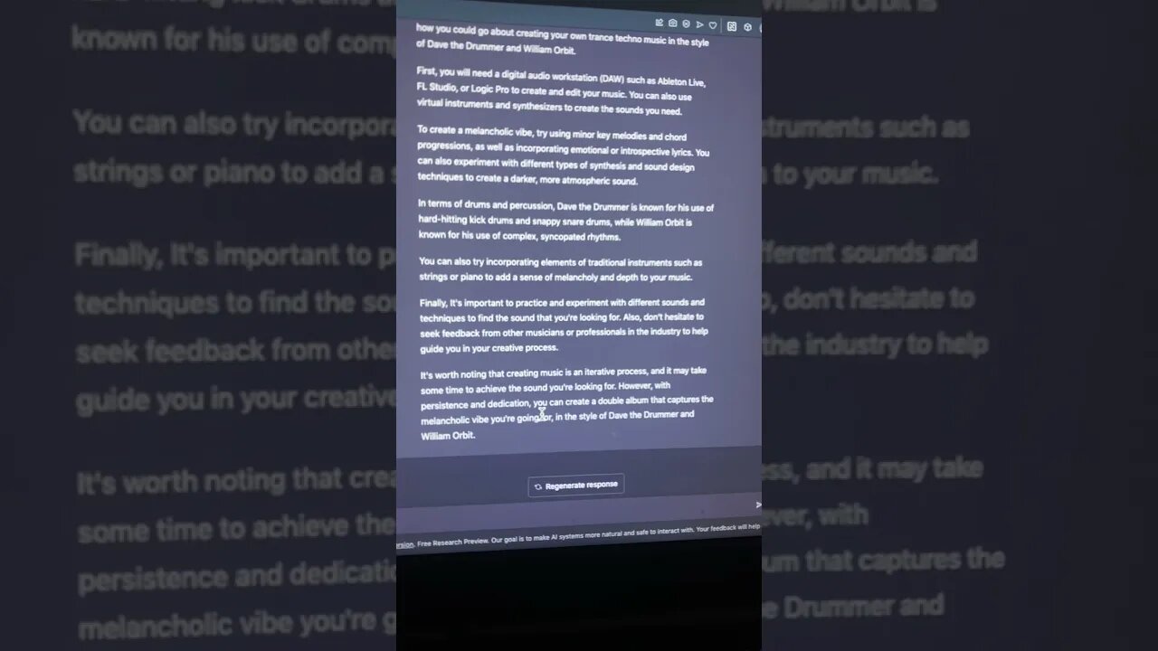 OpenAI How to write a Trance Techno album in the style of Dave The Drummer and William Orbit #techno