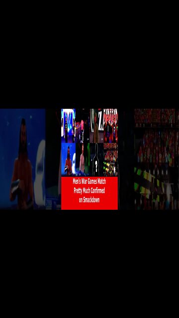 Men's War Games Match Pretty Much Confirmed on Smackdown