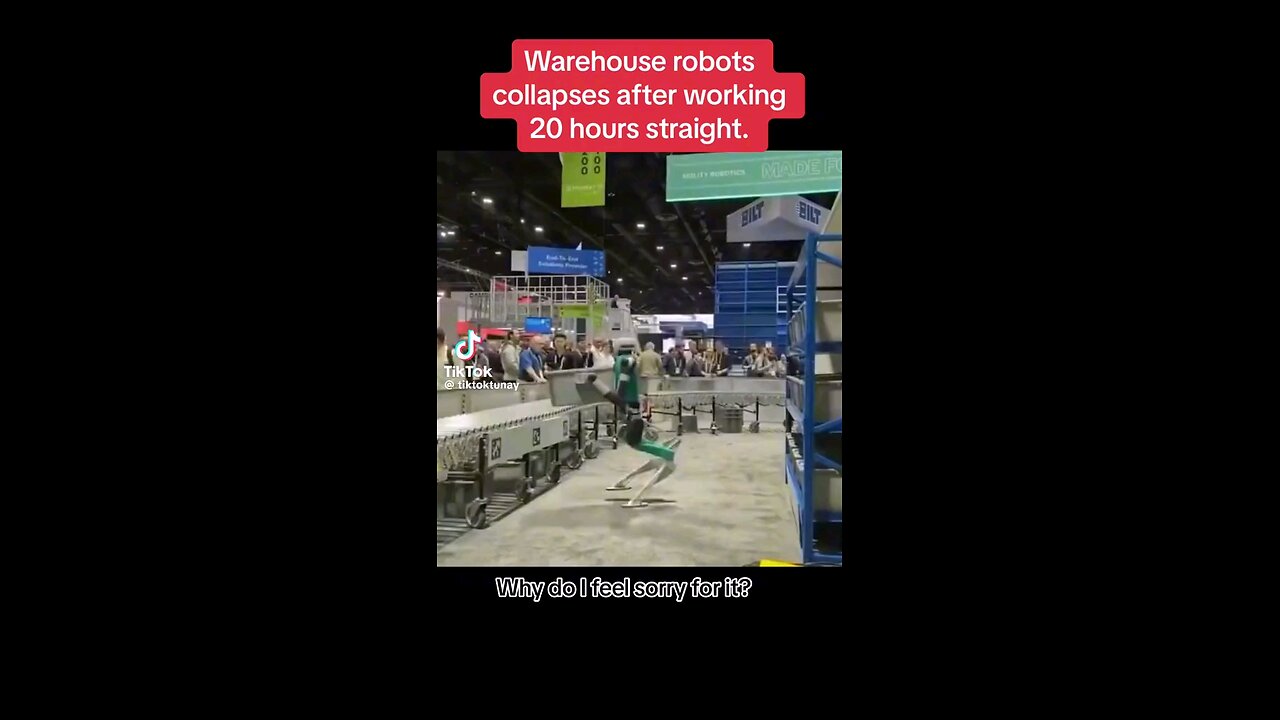 EVEN THE ROBOTS GET TIRED