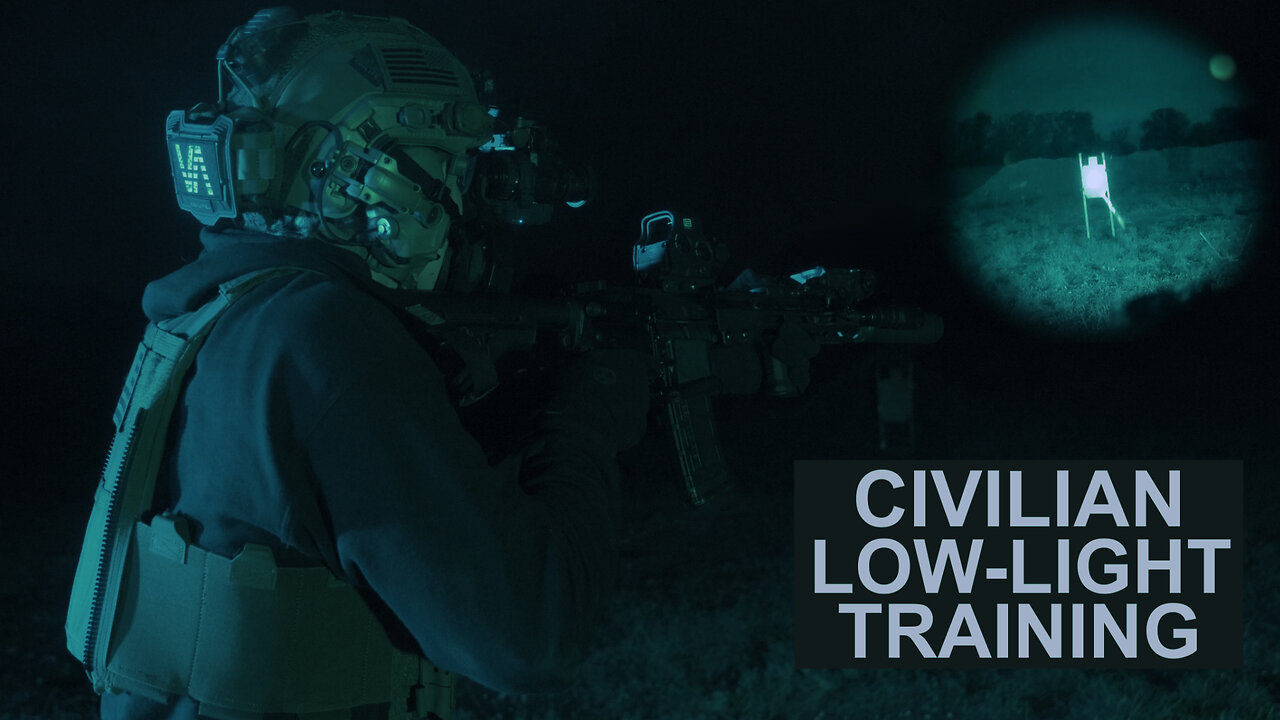 Training In The Dark (Night Vision + White Light)